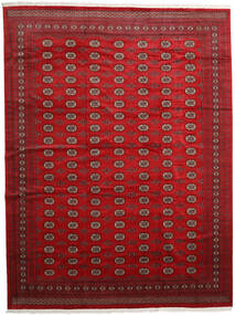Χαλι Pakistan Μπουχαρα 2Ply 313X416 Κόκκινα/Σκούρο Κόκκινο Μεγαλα (Μαλλί, Πακιστανικά)