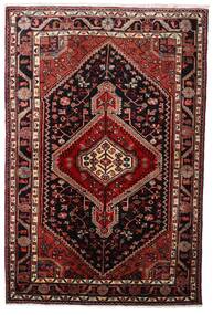 絨毯 ペルシャ ハマダン 108X163 ダークレッド/レッド (ウール, ペルシャ/イラン)