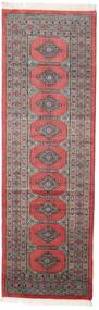  Orientalischer Pakistan Buchara 2Ply Teppich 77X245 Läufer Rot/Braun Wolle, Pakistan Carpetvista