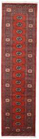  Paquistão Bucara 2Ply Tapete 79X314 Lã Vermelho/Vermelho Escuro Pequeno Carpetvista