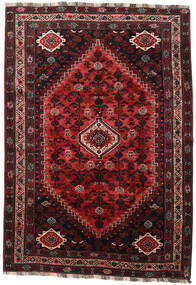 210X302 絨毯 カシュガイ オリエンタル ダークレッド/レッド (ウール, ペルシャ/イラン) Carpetvista