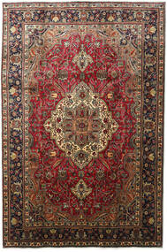  Persisk Tabriz Teppe 203X304 Brun/Rød (Ull, Persia/Iran)