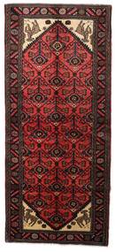  Orientalischer Hamadan Teppich 91X208 Läufer Dunkelrot/Rot Wolle, Persien/Iran Carpetvista