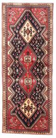 Dywan Orientalny Afszar 68X176 Chodnikowy Czerwony/Ciemnoczerwony (Wełna, Persja/Iran)