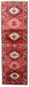 Tapete Oriental Hamadã 60X188 Passadeira Vermelho/Vermelho Escuro (Lã, Pérsia/Irão)