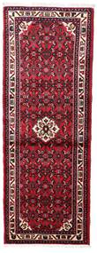 絨毯 ペルシャ ホセイナバード 72X197 廊下 カーペット レッド/ダークレッド (ウール, ペルシャ/イラン)