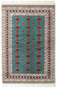  135X198 Turkaman Teppich Braun/Beige Persien/Iran Carpetvista