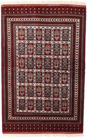  Turkaman Rug 137X207 Persian Wool Dark Red/Red Small Carpetvista