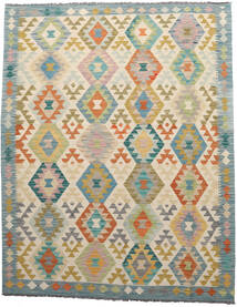 155X195 Kelim Afghan Old Stil Teppich Orientalischer Beige/Grau (Wolle, Afghanistan) Carpetvista