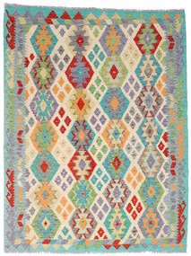  149X196 Kelim Afghan Old Style Vloerkleed Beige/Grijs Afghanistan Carpetvista