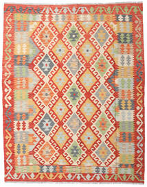 Alfombra Kilim Afghan Old Style 157X195 Beige/Rojo (Lana, Afganistán)