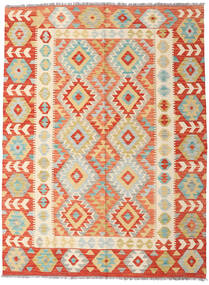  154X204 Small Kilim Afghan Old Style Rug Wool, Carpetvista
