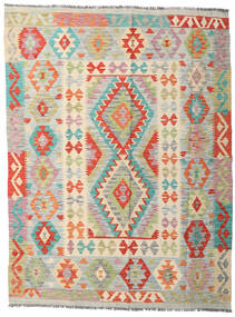 156X208 Kelim Afghan Old Style Vloerkleed Oosters Beige/Geel (Wol, Afghanistan) Carpetvista