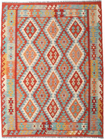 Tapis Kilim Afghan Old Style 157X205 Rouge/Beige (Laine, Afghanistan)