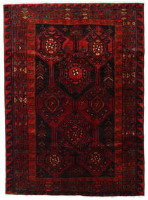 Persisk Lori Tæppe 168X231 Mørkerød/Rød (Uld, Persien/Iran)