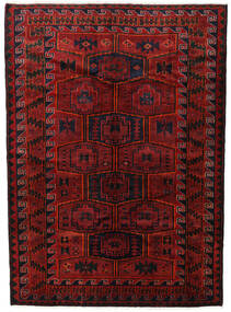 Tapete Lori 182X248 Vermelho Escuro/Vermelho (Lã, Pérsia/Irão)