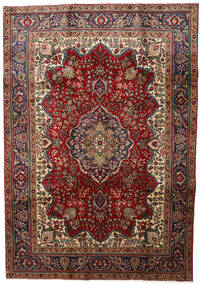  Tabriz Rug 211X301 Persian Wool Dark Red/Red Carpetvista