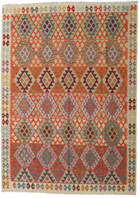  210X292 Kelim Afghan Old Stil Teppich Wolle, Carpetvista