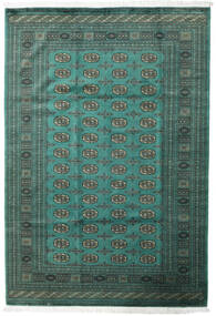 絨毯 パキスタン ブハラ 2Ply 189X275 グリーン/ターコイズ (ウール, パキスタン)
