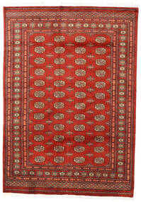 168X237 絨毯 オリエンタル パキスタン ブハラ 3Ply レッド/茶色 (ウール, パキスタン) Carpetvista