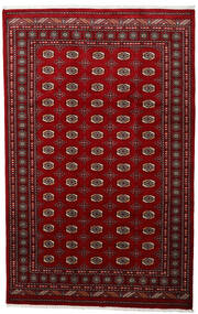絨毯 オリエンタル パキスタン ブハラ 3Ply 199X315 ダークレッド/レッド (ウール, パキスタン)