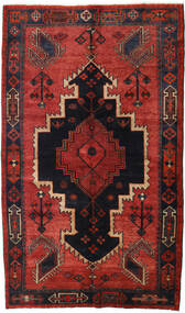 絨毯 ロリ 147X248 ダークグレー/レッド (ウール, ペルシャ/イラン)
