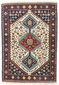  85X120 Medallion Small Yalameh Rug Wool, Carpetvista