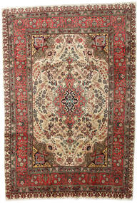  Orientalischer Täbriz Teppich 207X298 Braun/Beige Wolle, Persien/Iran Carpetvista