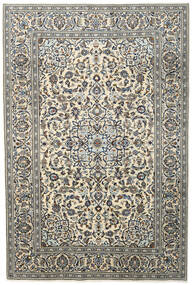 197X295 Keshan Teppich Orientalischer Grau/Beige (Wolle, Persien/Iran) Carpetvista