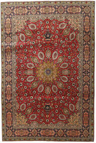  Persischer Täbriz Teppich 202X304 Braun/Orange (Wolle, Persien/Iran)