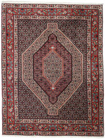 Senneh Teppe 125X163 Rød/Grå Ull, Persia/Iran Carpetvista
