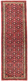 Dywan Perski Hamadan 66X210 Chodnikowy Czerwony/Brunatny (Wełna, Persja/Iran)