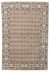  Persisk Moud Teppe 97X145 Brun/Beige (Ull, Persia/Iran)