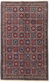 153X253 絨毯 ヤラメー オリエンタル レッド/グレー (ウール, ペルシャ/イラン) Carpetvista