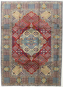 254X345 Tapis Najafabad D'orient Gris/Rouge Grand (Laine, Perse/Iran) Carpetvista