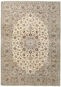 250X357 絨毯 カシャン オリエンタル ベージュ/オレンジ 大きな (ウール, ペルシャ/イラン) Carpetvista