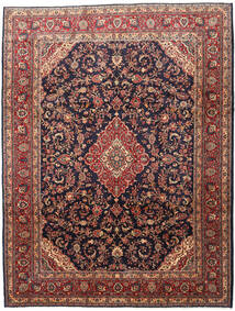274X356 Alfombra Hamadan Shahrbaf Oriental Rojo/Gris Oscuro Grande (Lana, Persia/Irán) Carpetvista