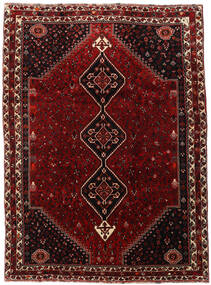 220X302 Χαλι Ghashghai Ανατολής Σκούρο Κόκκινο/Κόκκινα (Μαλλί, Περσικά/Ιρανικά) Carpetvista
