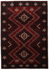 絨毯 ペルシャ ロリ 217X307 ダークレッド/レッド (ウール, ペルシャ/イラン)