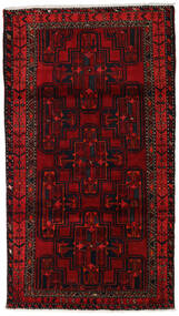  113X200 Hamadan Teppe Mørk Rød/Rød Persia/Iran Carpetvista