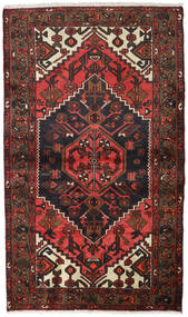  110X186 Medallion Small Hamadan Rug Wool, Carpetvista