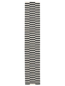 Kitchen Rug
 Moderno 80X350 Cotton Striped Black/White