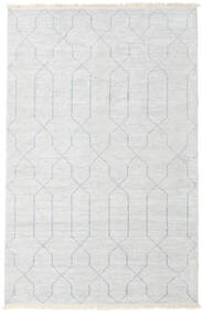  Bamboo Silk Handloom Rug 160X230 Wool Light Grey Carpetvista
