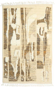  Barchi/Moroccan Berber - Indo 160X230 ウール 絨毯 ベージュ/ホワイト Carpetvista