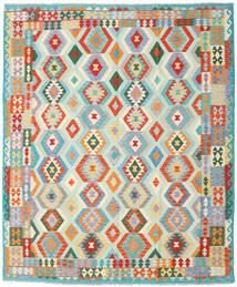 250X301 Groß Kelim Afghan Old Stil Teppich Wolle, Carpetvista