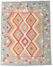 134X170 絨毯 キリム アフガン オールド スタイル オリエンタル ベージュ/グレー (ウール, アフガニスタン) Carpetvista
