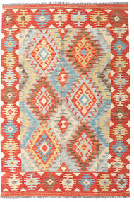  126X185 Klein Kelim Afghan Old Stil Teppich Wolle, Carpetvista