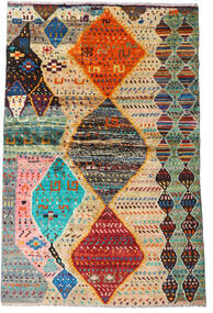 Moroccan Berber - Afghanistan Teppich 117X178 Beige/Grau Wolle, Afghanistan Carpetvista