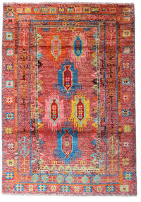  124X177 シャギー ラグ 小 Moroccan Berber - Afghanistan ウール, 絨毯 Carpetvista