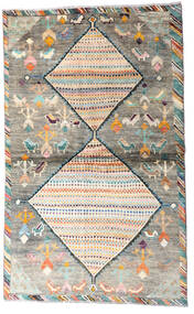  112X184 シャギー ラグ 小 Moroccan Berber - Afghanistan ウール, 絨毯 Carpetvista